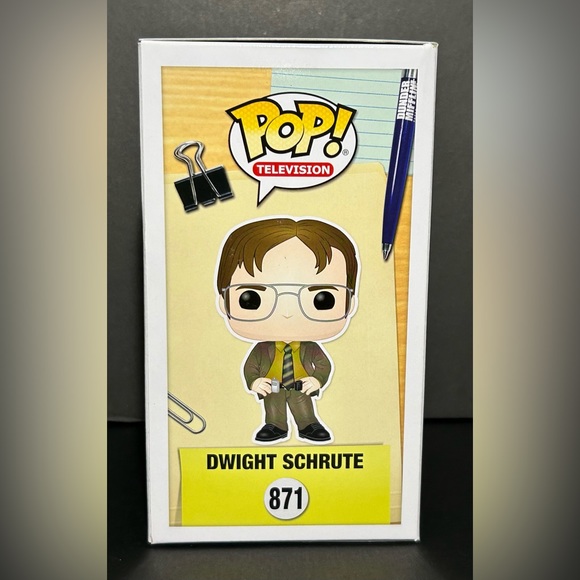 Dwight Schrute Blonde Funko Pop - Picture 4 of 6